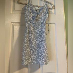 Light blue sundress with white flowers from Francesca’s. Size XXS